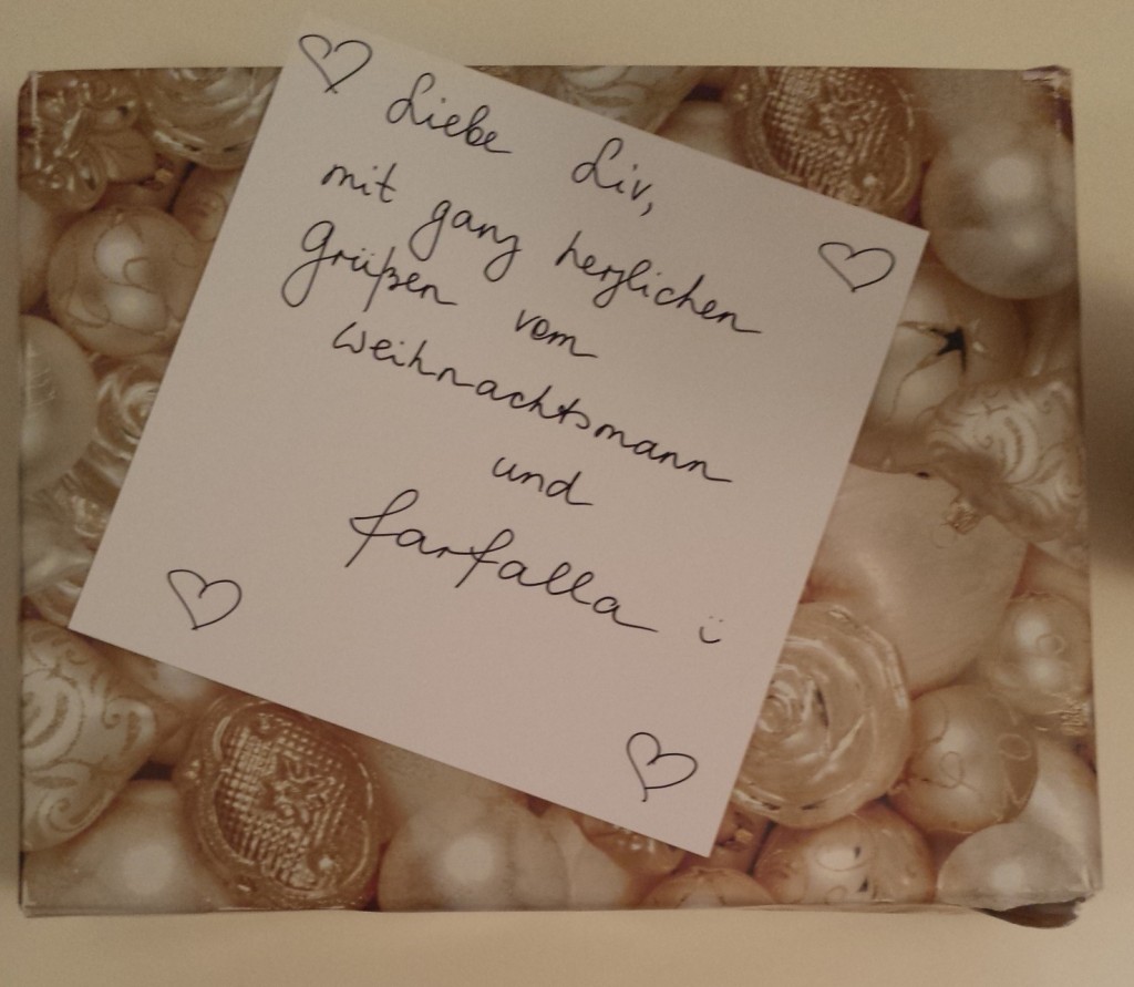 Mein erstes Weihnachtsgeschenk dieses Jahr :D