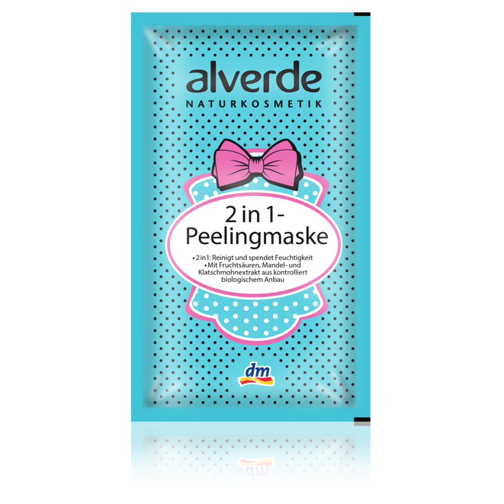 alverde Peeling-Maske