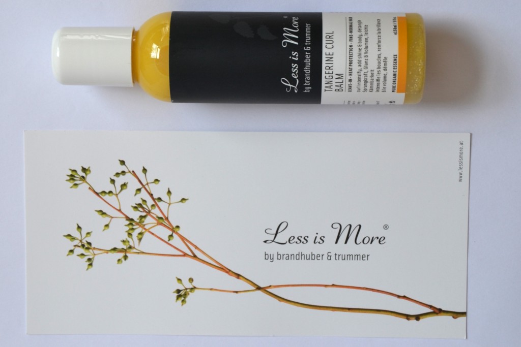 Less is more tangerine curl balm -3