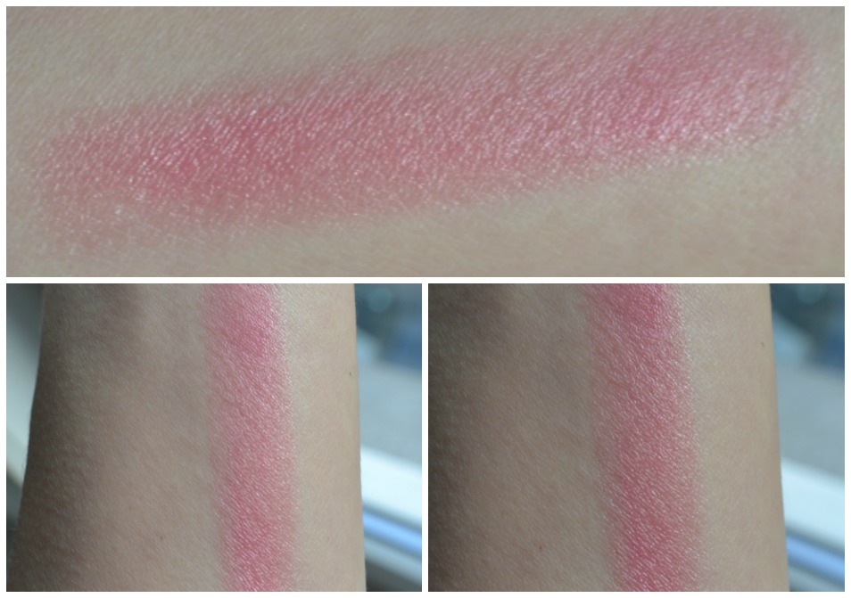 Lip Balm Color Kiss soft red swatches
