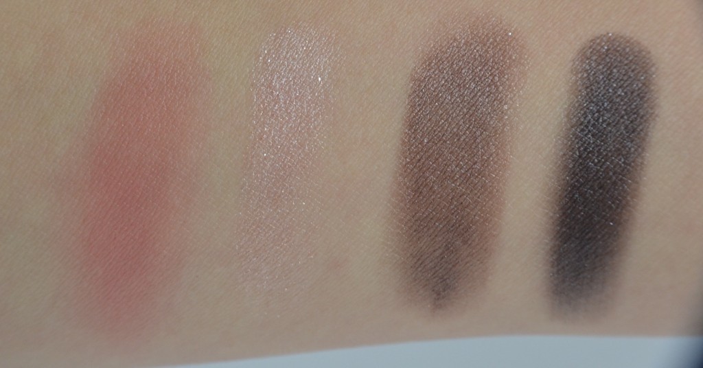 Couleur Caramel  Golden 20s Make-up Kit swatches