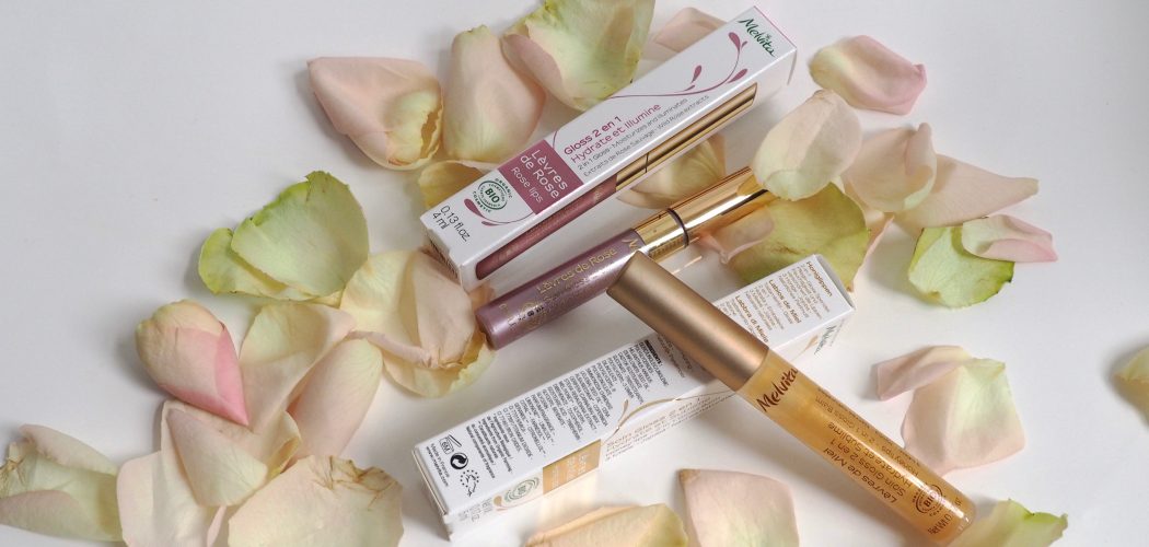 Pflegegloss und Lipgloss von Melvita